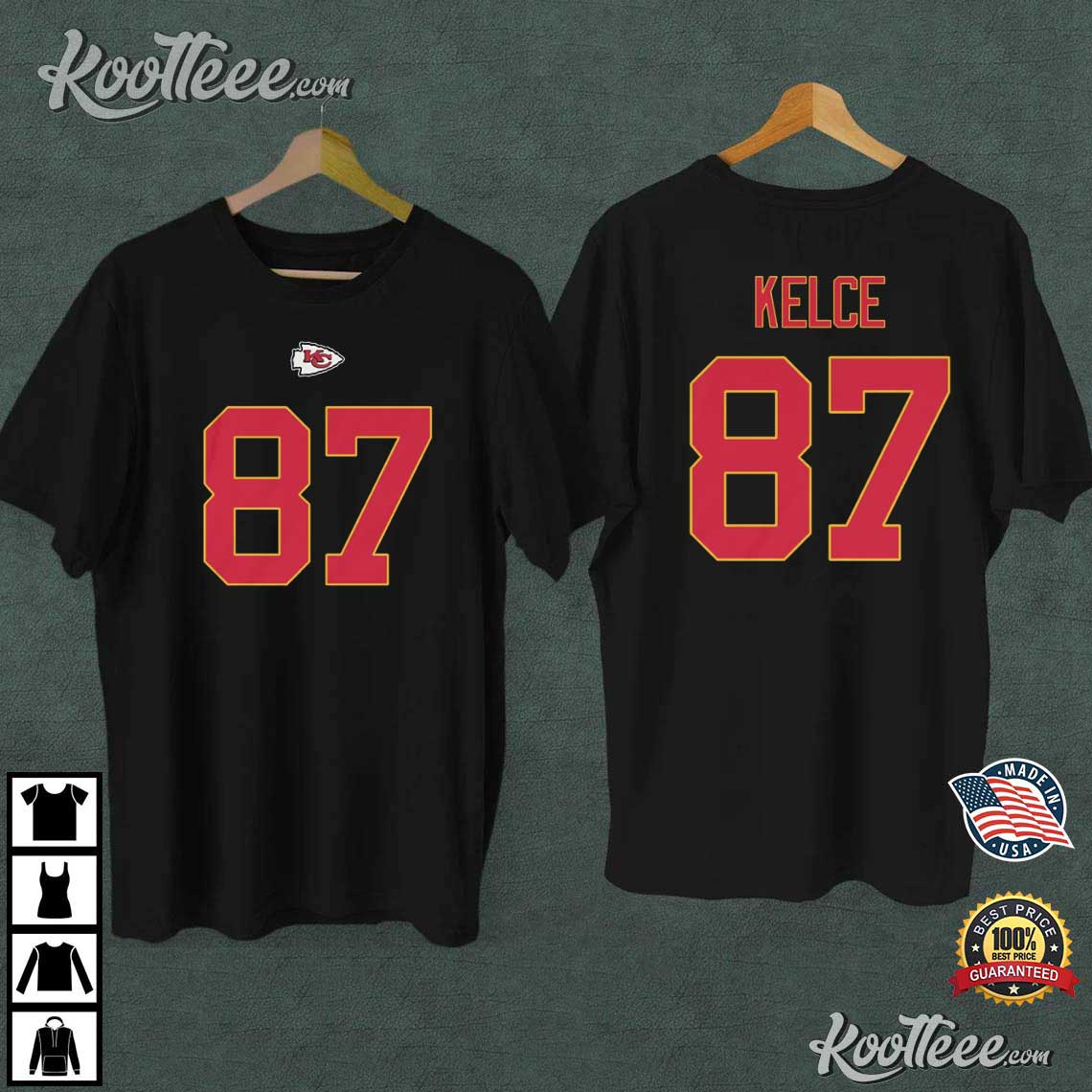 Travis Kelce #87 Kansas City Chefs Player 2022 Sport Gift Football Retro Caricature Shirt Birthday Gift for Him Her Black