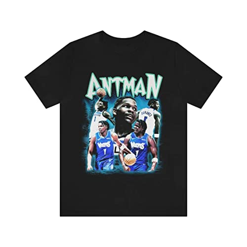 Anthony Edwards shirt Classic Vintage, Bootleg NBA Player NBA T Shirt, Minnesota Timber wolves Antman Young Star Vintage Graphic T Shirt