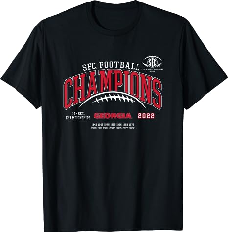 UGA S.EC Championship Georgia Bulldogs Shirt, Georgia Football S.EC Championship Tshirt for Men Women, 2022 S.EC Champion Georgia T Shirts Gift for Fans, Georgia Sweatshirt, Hoodie, Longsleeve