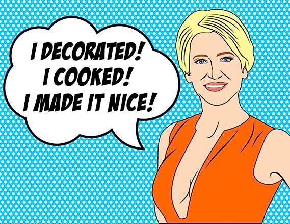 LeeHoomKok – Real Housewives of New York, Dorinda Medley Inspired Coffee Mug, Reality TV Pop Culture, 11oz Ceramic Coffee Novelty Mug/Tea Cup