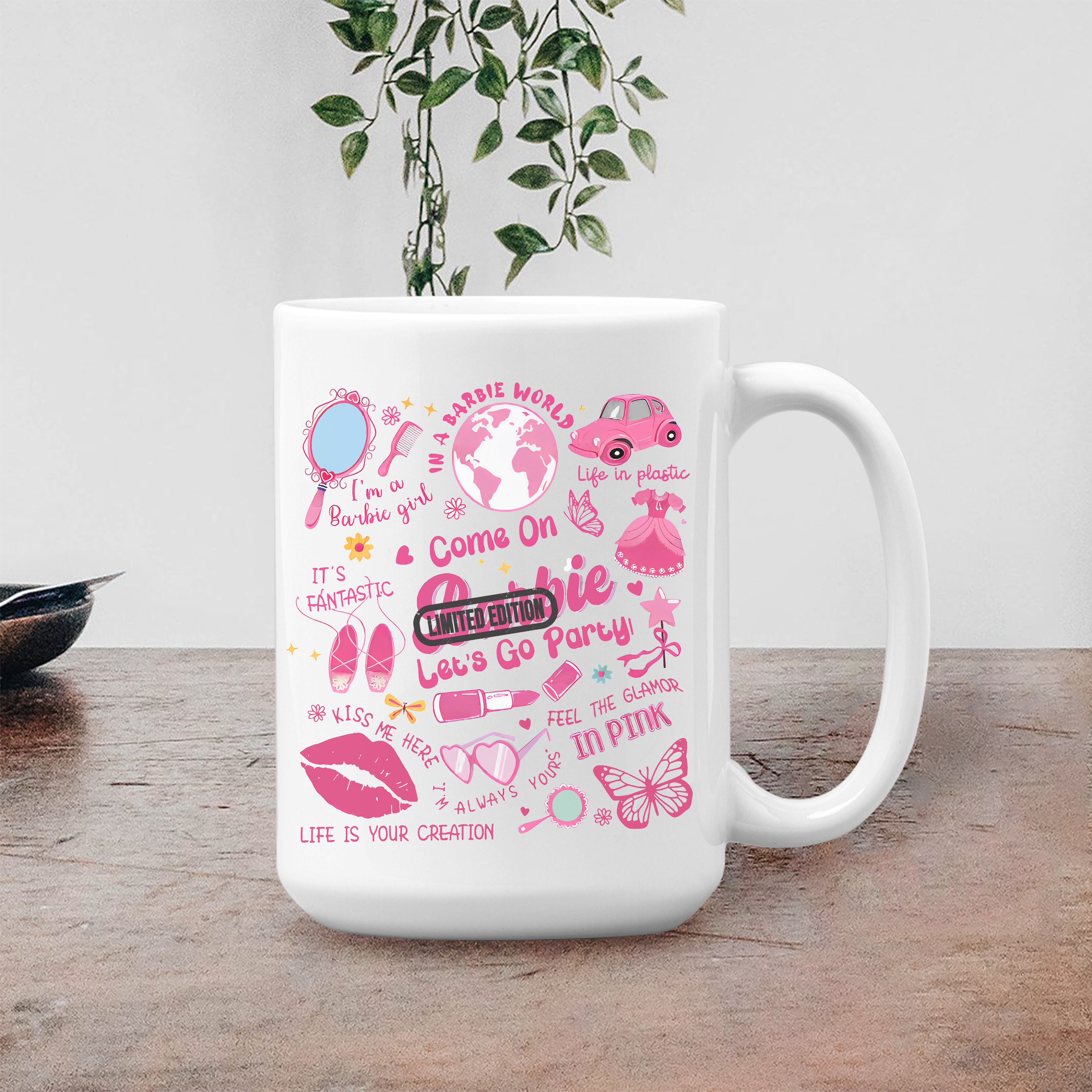 I’m A Barbie Girl Mug, Barbie World Mug, Barbie Song Mug