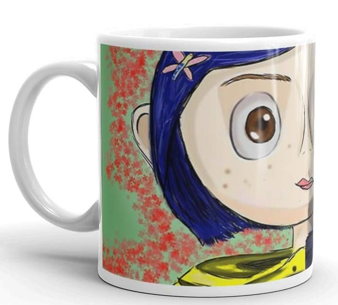 Coraline Collection 11 Oz White Ceramic
