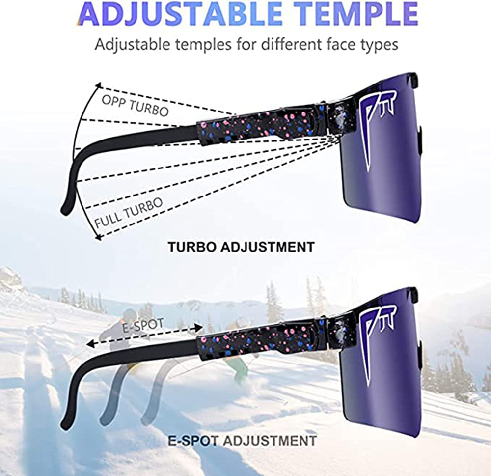 MINH 2 PACK P V SUN GLASSES FOR MEN WOMEN YOUTH Cycling Sunglasses, UV 400 Eye Protection Medium