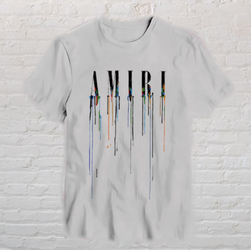 Amiri Pain Color T-shirt, Vintage Amiri T-shirt