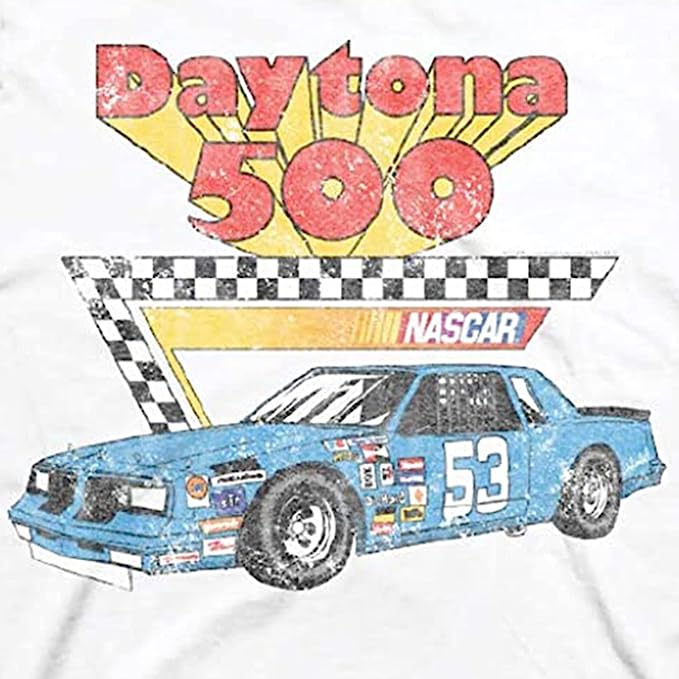 NASCAR Vintage Daytona 500 Shirt Racing Mens Graphic T-Shirt