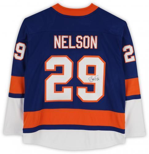 Brock Nelson New York Islanders Autographed Shirt – Royal Blue Unisex Size S-5XL