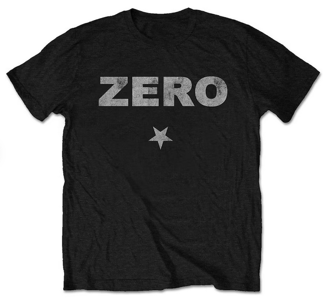 The Smashing Pumpkins Unisex Tee Zero Distressed T-Shirt