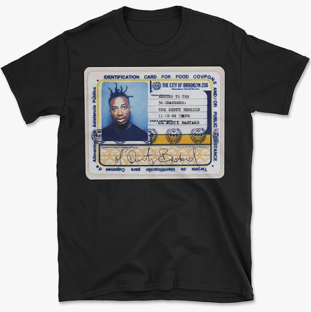 Ol Dirty Bastard Return to The 36 Chambers Hip Hop Rap Vintage Replica T-Shirt Black