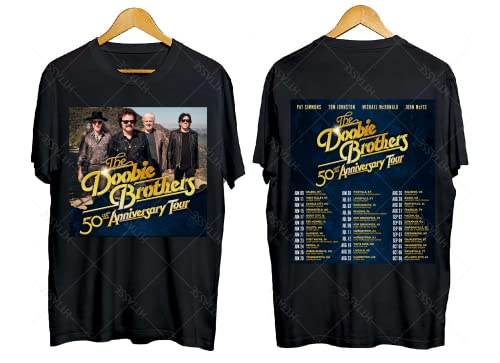 The Tour Music 2023 Brothers 50th Anniversary Unique Design Doobie Tshirt Classic Hoodie, Sweatshirt Top Trend Vintage Style Music Cotton for Men and Women