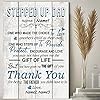 Personalized Stepped Up Dad Canvas, Stepped Up Dad, Happy Father’s Day Poster Custom Name, Happy Father’s Day, Stepped Up Dad Best Full Size