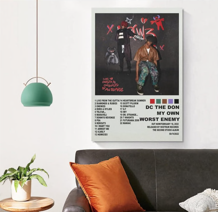 DC The Don My Own Worst Enemy Canvas Poster Bedroom Decor Sports Landscape Office Room Decor Gift Unframe-style20x30inch(50x75cm)
